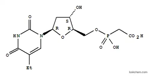 ((5-(5-Ethyl-2,4-dioxo-3,4-dihydro-2H-pyrimidin-1-yl)-3-hydroxy-tetrahydro-furan-2-ylmethoxy)-hydroxy-phosphoryl)acetic acid