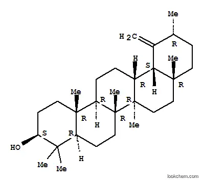 Molecular Structure of 117895-04-2 (Urs-19(29)-en-3-ol, (3b)-)