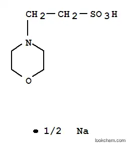 Molecular Structure of 117961-21-4 (2-(N-Morpholino)ethanesulfonic acid hemisodium salt)