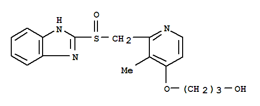 1-Propanol,3-[[2-[(1H-benzimidazol-2-ylsulfinyl)methyl]-3-methyl-4-pyridinyl]oxy]-