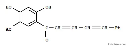 1-(5-Acetyl-2,4-dihydroxyphenyl)-5-phenyl-2,4-pentadien-1-one