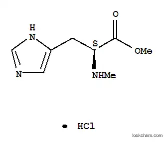 Molecular Structure of 118384-75-1 (N-ME-HIS-OME HCL)