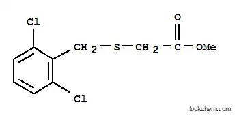 Molecular Structure of 118608-90-5 (METHYL 2-[(2,6-DICHLOROBENZYL)THIO]ACETATE)