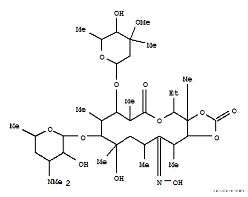 Molecular Structure of 118740-63-9 (erythromycin A oxime 11,12-carbonate)