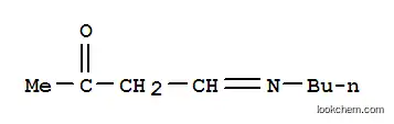 Molecular Structure of 118800-69-4 (2-Propanone, (N-butylformimidoyl)- (6CI))