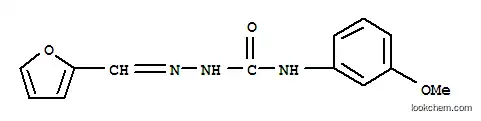 Molecular Structure of 119034-10-5 ((2E)-2-(furan-2-ylmethylidene)-N-(3-methoxyphenyl)hydrazinecarboxamide)