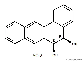 Benz(a)anthracene-5,6-diol, 5,6-dihydro-7-nitro-, cis-