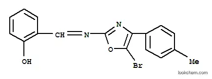 (6Z)-6-({[5-bromo-4-(4-methylphenyl)-1,3-oxazol-2-yl]amino}methylidene)cyclohexa-2,4-dien-1-one