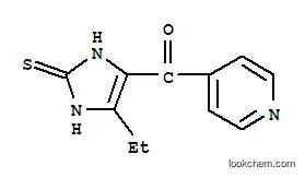 Molecular Structure of 119193-62-3 (Methanone,  (5-ethyl-2,3-dihydro-2-thioxo-1H-imidazol-4-yl)-4-pyridinyl-)