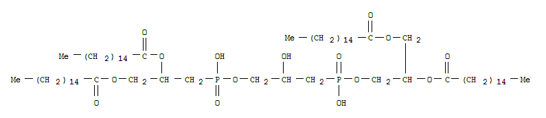 1,2-DIPALMITOYLOXYPROPYL-3-(2'-HYDROXYPROPYL-3'-(1',2'-DIPALMITOYLGLYCEROL))BIPHOSPHONATE