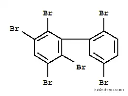 Molecular Structure of 119264-53-8 (1,1'-Biphenyl,2,2',3,5,5',6-hexabromo-)
