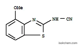 Molecular Structure of 119283-89-5 (Cyanamide, (4-methoxy-2-benzothiazolyl)- (9CI))