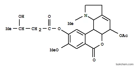 [(11cS)-5-acetyloxy-9-methoxy-1-methyl-7-oxo-2,3,5,5a,11b,11c-hexahydroisochromeno[3,4-g]indol-10-yl] 3-hydroxybutanoate