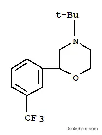 Molecular Structure of 119492-01-2 (4-TERT-BUTYL-2-[3-(TRIFLUOROMETHYL)PHENYL]-MORPHOLINE)