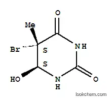 Molecular Structure of 1195-74-0 (5-bromo-6-hydroxy-5-methyldihydropyrimidine-2,4(1H,3H)-dione)