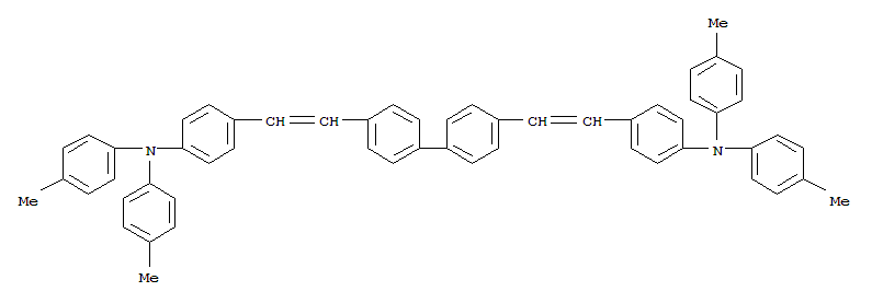 4,4'-Bis[4-(di-p-tolylamino)styryl]biphenyl  DPAVBi