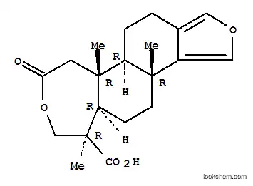 Furo[3',4':5,6]naphth[1,2-d]oxepin-6-carboxylicacid, 3b,4,5,5a,6,7,9,10,10a,10b,11,12-dodecahydro-3b,6,10a-trimethyl-9-oxo-,(3bR,5aR,6R,10aR,10bR)-