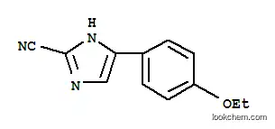 Molecular Structure of 120118-42-5 (1H-Imidazole-2-carbonitrile,4-(4-ethoxyphenyl)-(9CI))