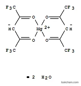 Magnesium,bis(1,1,1,5,5,5-hexafluoro-2,4-pentanedionato-O,O')-, dihydrate, (T-4)- (9CI)