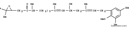 7,11-Tridecadien-2-one,13-(2,5-dimethoxy-3-methylphenyl)-1-(3,3-dimethyloxiranyl)-3,7,11-trimethyl-(9CI)