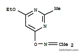 Molecular Structure of 120192-38-3 (2-Propanone,O-(6-ethoxy-2-methyl-4-pyrimidinyl)oxime(9CI))