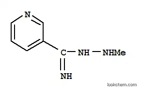 Molecular Structure of 120241-68-1 (3-Pyridinecarboximidicacid,2-methylhydrazide(9CI))