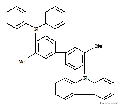 Molecular Structure of 120260-01-7 (4,4'-Bis(9-carbazolyl)-2,2'-dimethylbiphenyl)