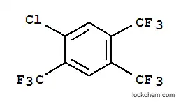 Molecular Structure of 120326-71-8 (1-CHLORO-2,4,5-TRIS-TRIFLUOROMETHYL-BENZENE)