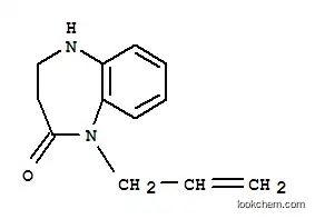 Molecular Structure of 120337-34-0 (1-(prop-2-en-1-yl)-1,3,4,5-tetrahydro-2H-1,5-benzodiazepin-2-one)