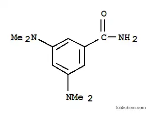 Molecular Structure of 120338-77-4 (3,5-BIS(DIMETHYLAMINO)BENZAMIDE)