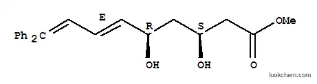 6,8-Nonadienoic acid,3,5-dihydroxy-9,9-diphenyl-, methyl ester, (3R,5S,6E)-rel-