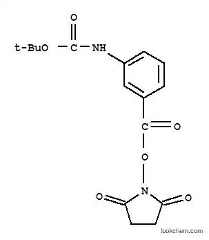 Molecular Structure of 120465-50-1 (BOC-4-ABZ-OSU)
