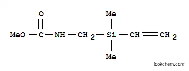 Molecular Structure of 120491-50-1 (Carbamic  acid,  [(ethenyldimethylsilyl)methyl]-,  methyl  ester  (9CI))