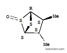 Molecular Structure of 120709-22-0 (5,6-Dithiabicyclo[2.1.1]hexane,2,3-dimethyl-, 5-oxide, (1a,2a,3b,4a,5b)-)