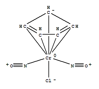 Molecular Structure of 12071-51-1 (Chromium, chloro(h5-2,4-cyclopentadien-1-yl)dinitrosyl-)