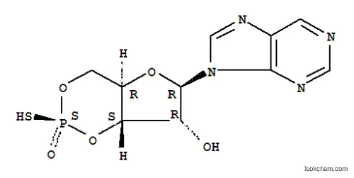 5,6-DICHLORO-1-BETA-D-RIBOFURANOSYLBENZIMIDAZOLE-3',5'-CYCLIC MONOPHOSPHOROTHIOATE, RP-ISOMER SODIUM SALT