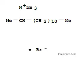 Molecular Structure of 121537-47-1 (N,N,N-trimethyltridecan-2-aminium bromide)