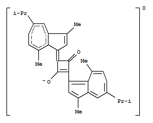 Azulenylium,3-[3-[3,8-dimethyl-5-(1-methylethyl)-1-azulenyl]-2-hydroxy-4-oxo-2-cyclobuten-1-ylidene]-1, -dihydro-1,4-dimethyl-7-(1-methylethyl)-,inner salt (9CI)