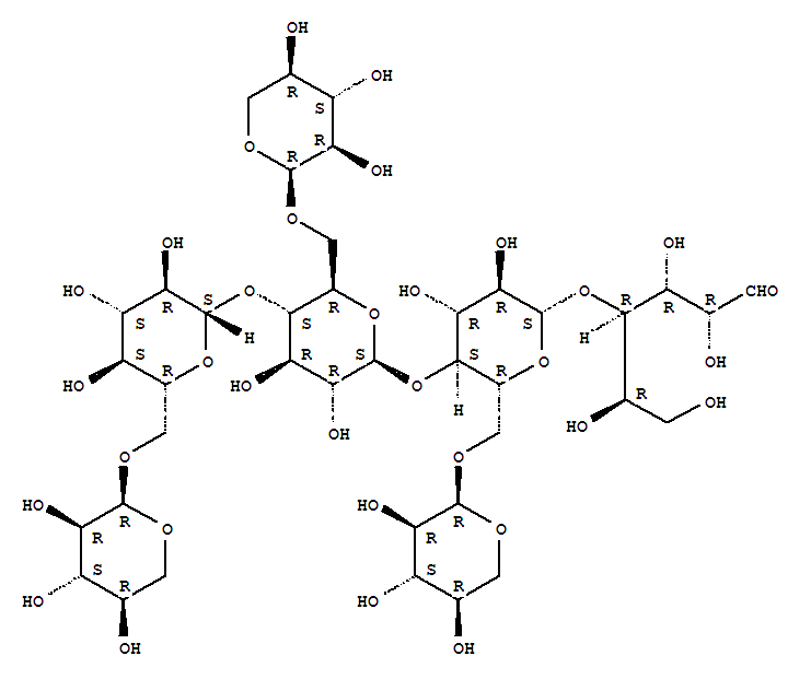 D-Glucose, O-a-D-xylopyranosyl-(1&reg;6)-O-b-D-glucopyranosyl-(1&reg;4)-O-[a-D-xylopyranosyl-(1&reg;6)]-O-b-D-glucopyranosyl-(1&reg;4)-O-[a-D-xylopyranosyl-(1&reg;6)]-O-b-D-glucopyranosyl-(1&reg;4)-
