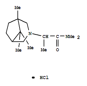 dimethyl-[2-(1,8,8-trimethyl-3-azabicyclo[3.2.1]octan-3-yl)propanoyl]azanium chloride