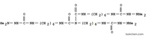 Molecular Structure of 121614-26-4 (11-[6-[[(2,2-Dimethylhydrazino)carbonyl]amino]hexyl]-10, 12-dioxo-2,9,11,13,20-pentaazaheneicosanedioic acid, bis(2,2-dimethylhydrazide))