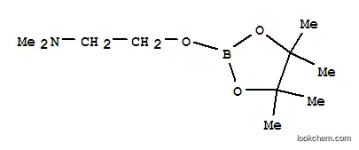 Molecular Structure of 121634-82-0 (DIMETHYL-[2-(4,4,5,5-TETRAMETHYL-[1,3,2]DIOXABOROLAN-2-YLOXY)-ETHYL]-AMINE)
