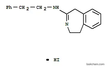 4,5-Dihydro-N-(2-phenylethyl)-1H-3-benzazepin-2-amine monohydriodide