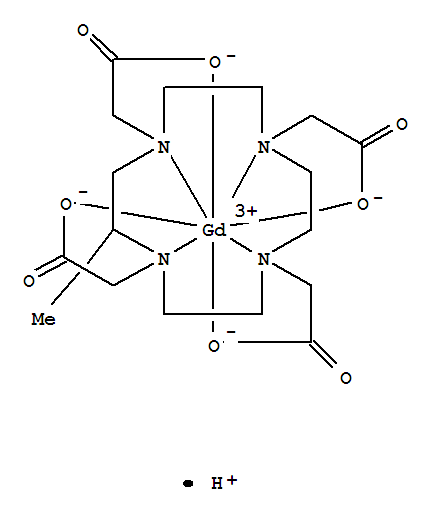 (2-METHYL-1,4,7,10-TETRAAZACYCLODODECANE-1,4,7,10-TETRAACETATO(4-)-N1,N4,N7,N10,O1,O4,O7,O10) GADOLINATE(1-) HYDROGEN