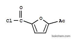 Molecular Structure of 121880-45-3 (2-Furancarbonyl chloride, 5-acetyl- (9CI))