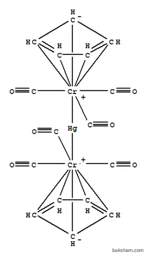 Molecular Structure of 12194-11-5 (Chromium,hexacarbonylbis(h5-2,4-cyclopentadien-1-yl)(mercury)di-,(2Cr-Hg) (9CI))