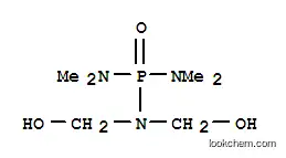 Molecular Structure of 122121-87-3 (Phosphoric triamide,N,N-bis(hydroxymethyl)-N',N',N'',N''-tetramethyl-)