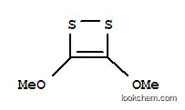 Molecular Structure of 122243-39-4 (1,2-Dithiete,3,4-dimethoxy-(9CI))