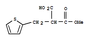 Propanedioic acid,2-(2-thienylmethyl)-, 1-methyl ester