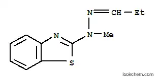 Molecular Structure of 122508-36-5 (Propanal, 2-benzothiazolylmethylhydrazone (9CI))